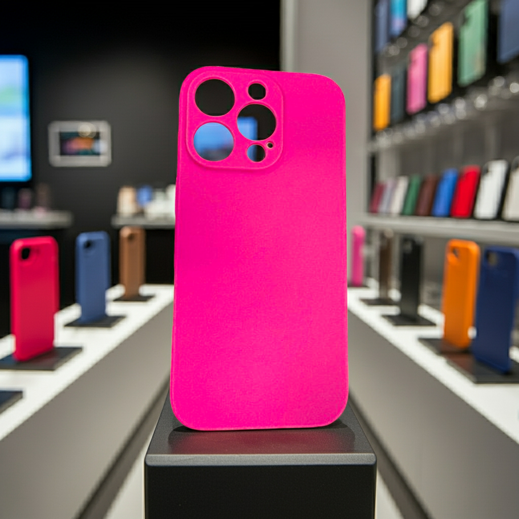 Cover iPhone 16 Pro Max fucsia - Stile e Protezione Colourata - MOKO