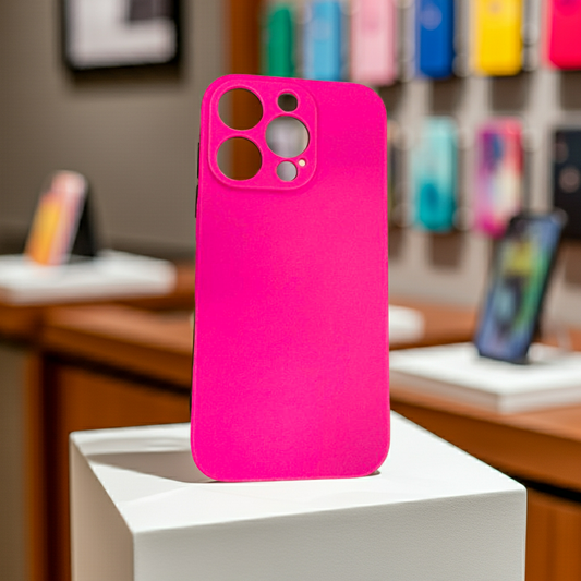 Cover iPhone 16 Pro Max fucsia - Stile e Protezione Colourata - MOKO