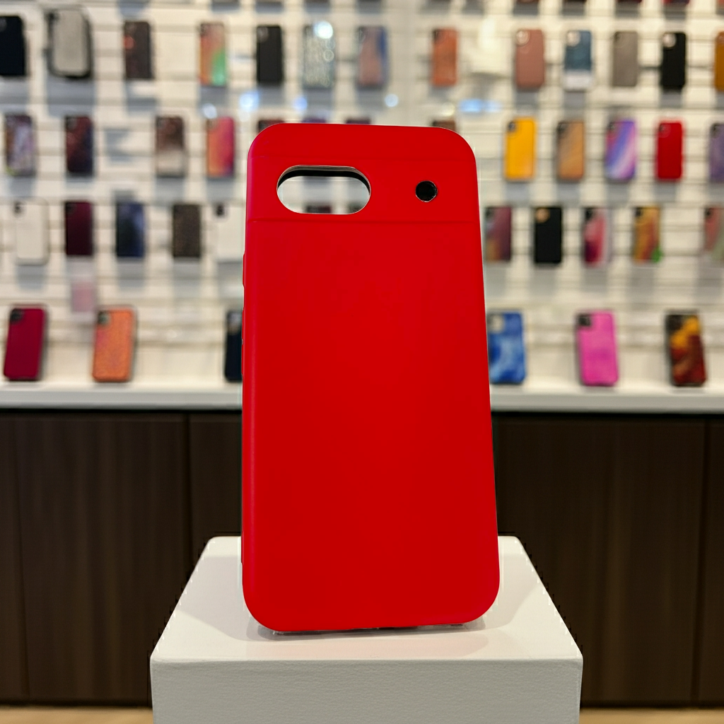 Cover Google Pixel 8 A rossa - Custodia colorata per protezione e stile - MOKO