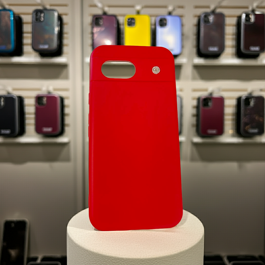 Cover Google Pixel 8 A rossa - Custodia colorata per protezione e stile - MOKO