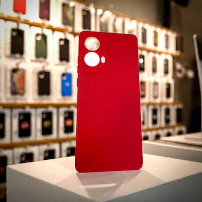 Cover colorata Motorola G85 rosso - MOKO