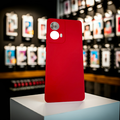 Cover colorata Motorola G85 rosso - MOKO