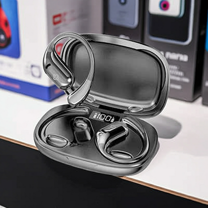 Auricolari Sportivi Neri per Allenamenti e Attività Fisica - MOKO