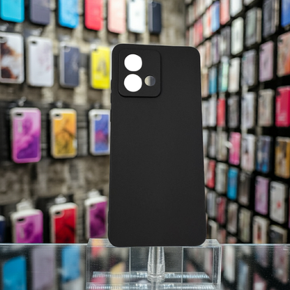 Cover Motorola G84 nera - Proteggi il tuo smartphone con stile e eleganza - MOKO