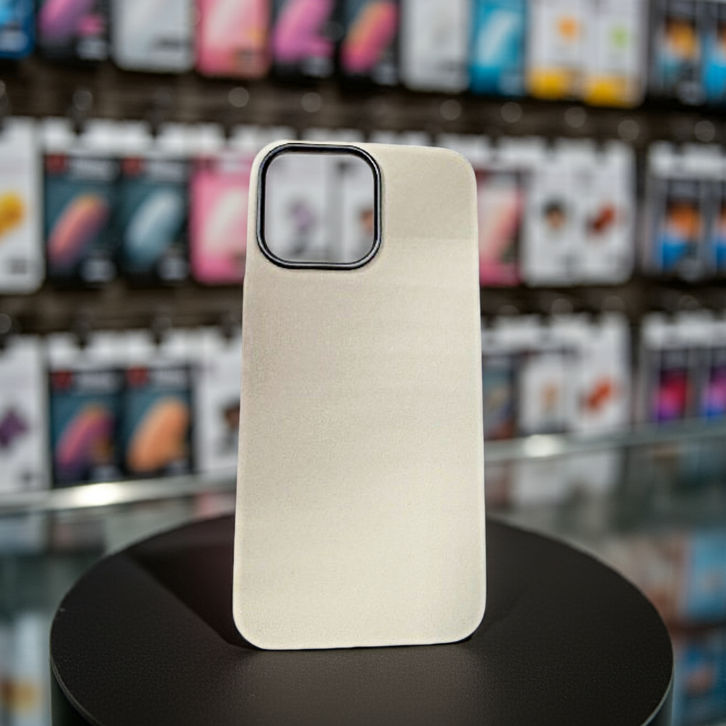 Cover colorata Iphone 14 Pro Max - bianco beige - MOKO