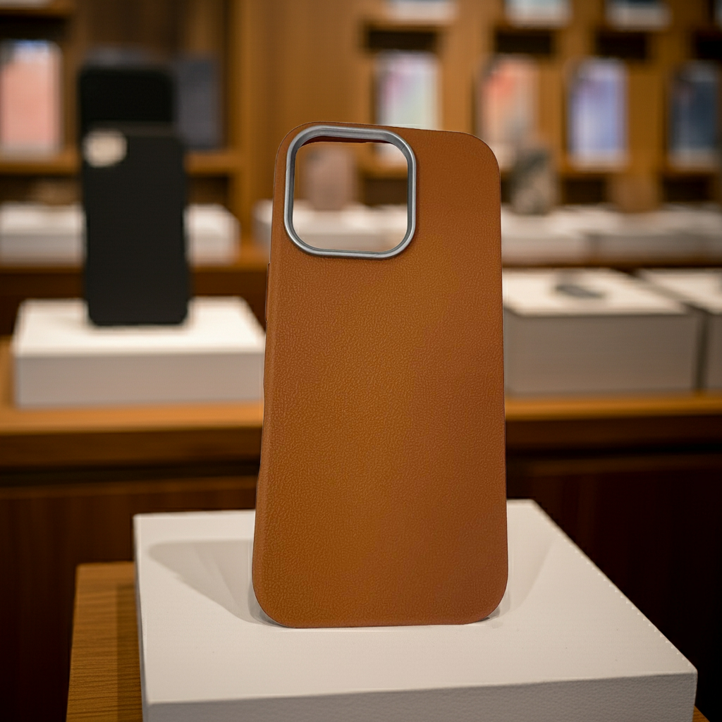 Cover colorata iPhone 16 Pro marrone - Protezione elegante e alla moda - MOKO