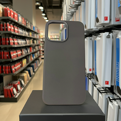 Cover colorata Iphone 15 Pro Max- grigio scuro - MOKO