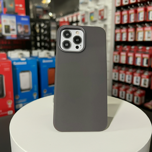 Cover colorata Iphone 15 Pro Max- grigio scuro - MOKO