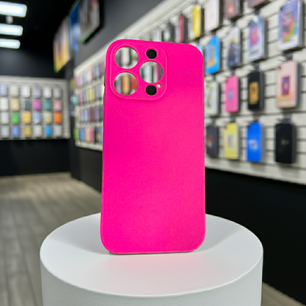 Cover colorata Iphone 16 Pro fucsia - MOKO
