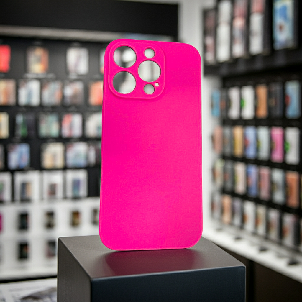 Cover colorata Iphone 16 Pro fucsia - MOKO