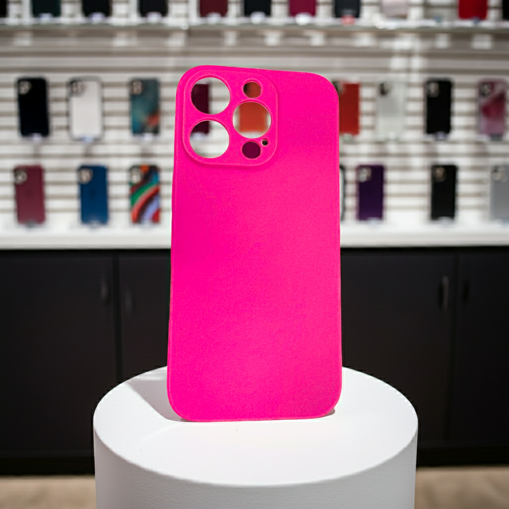 Cover colorata Iphone 16 Pro fucsia - MOKO