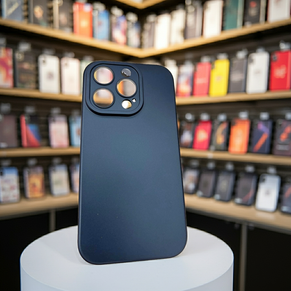 Cover Iphone 15 Pro Max blu - Proteggi il tuo smartphone con stile - MOKO