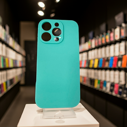 Cover colorata Iphone 16 Pro Max verde acqua - MOKO