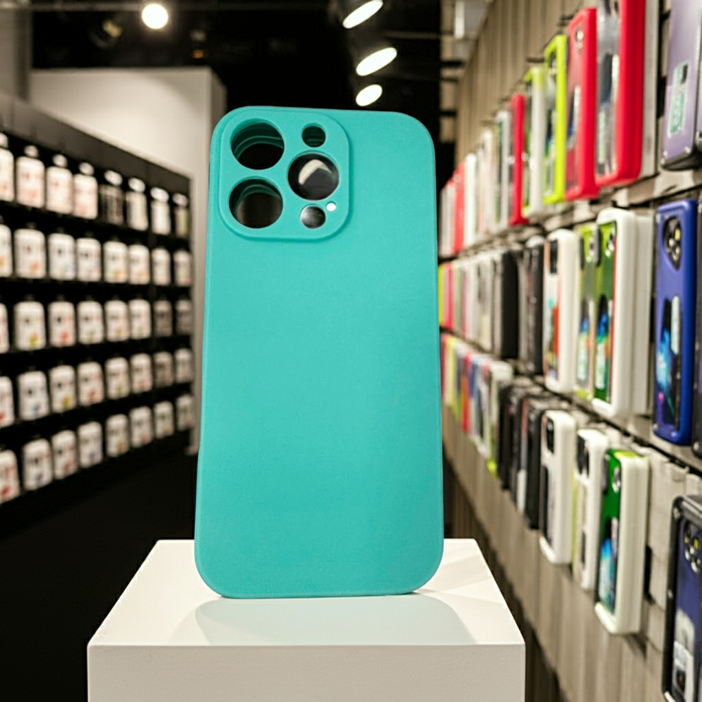 Cover colorata Iphone 16 Pro Max verde acqua - MOKO