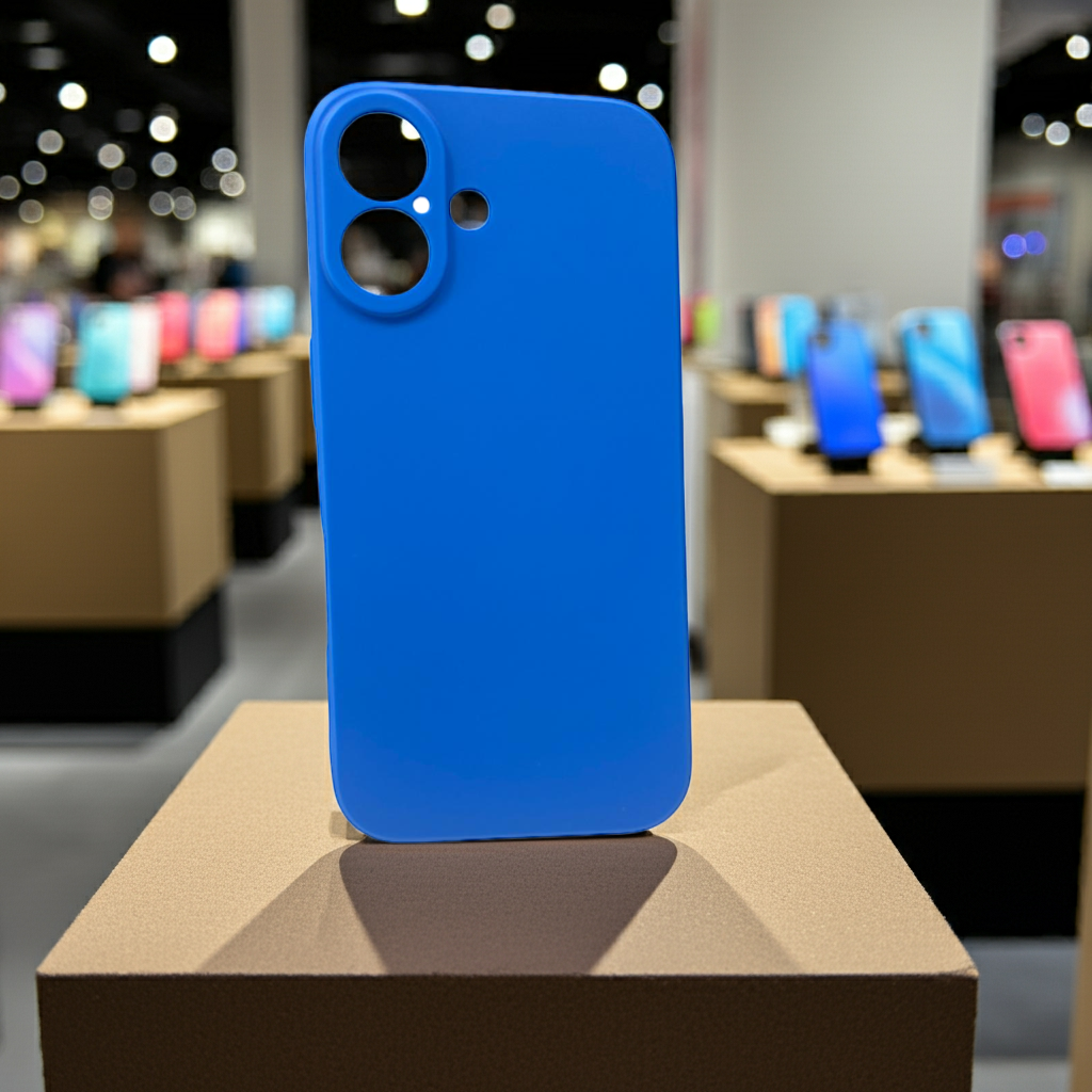 Cover iPhone 16 blu - Protezione colorata e stile per il tuo smartphone - MOKO