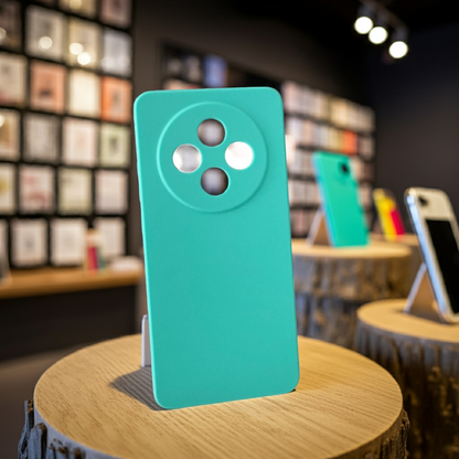 Cover Oppo Reno 12 fs colorata verde acqua - MOKO