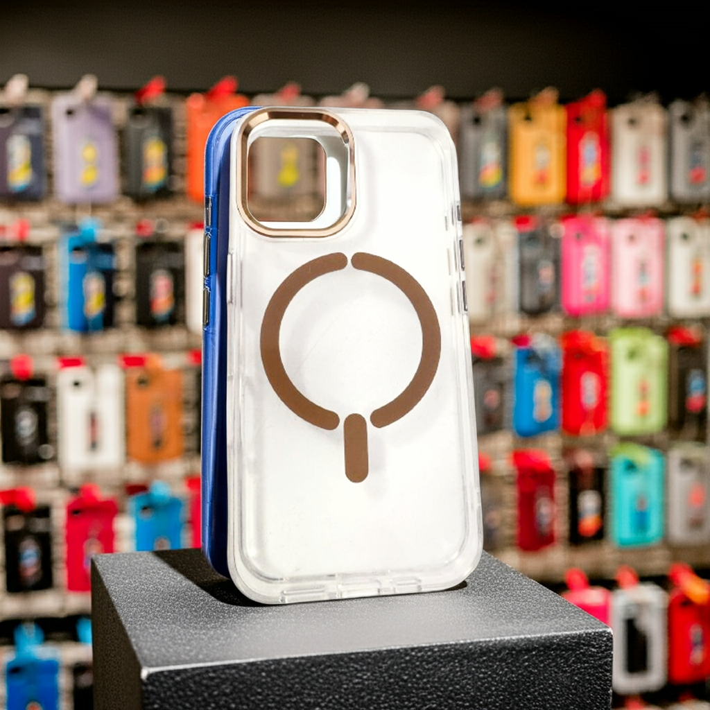 Cover trasparente MagSafe iPhone 16 rame - MOKO