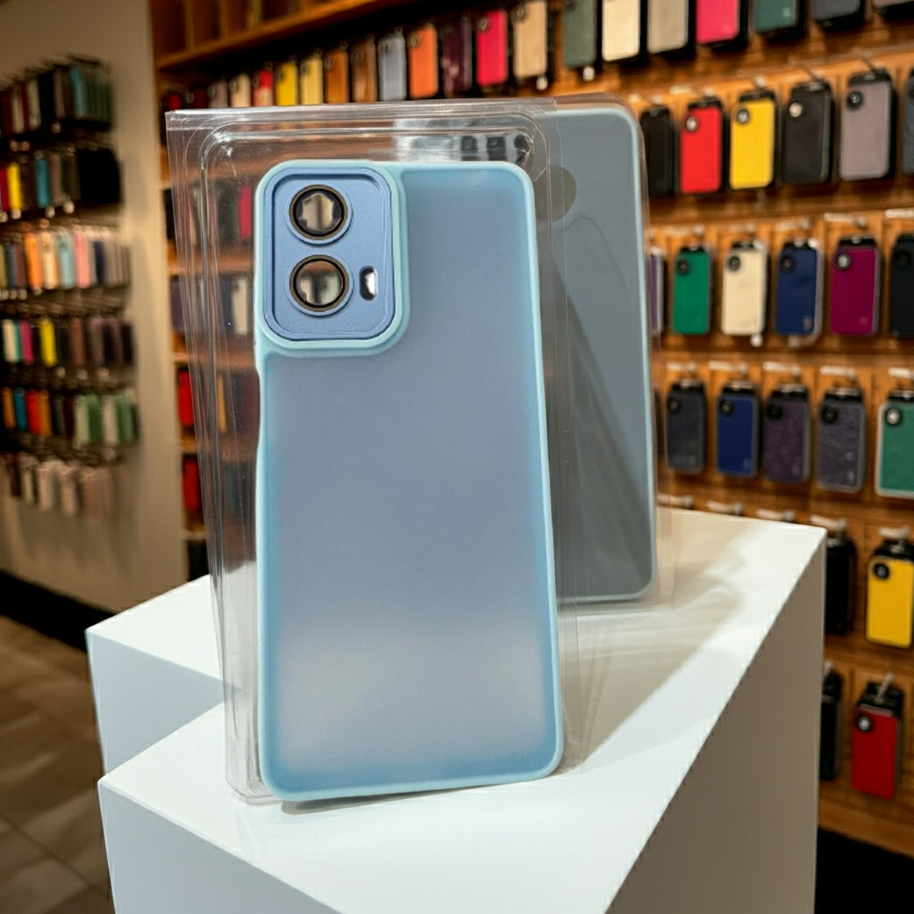 Cover semitrasparente Motorola G04 G24 E14 - Stile e protezione per il tuo smartphone - MOKO