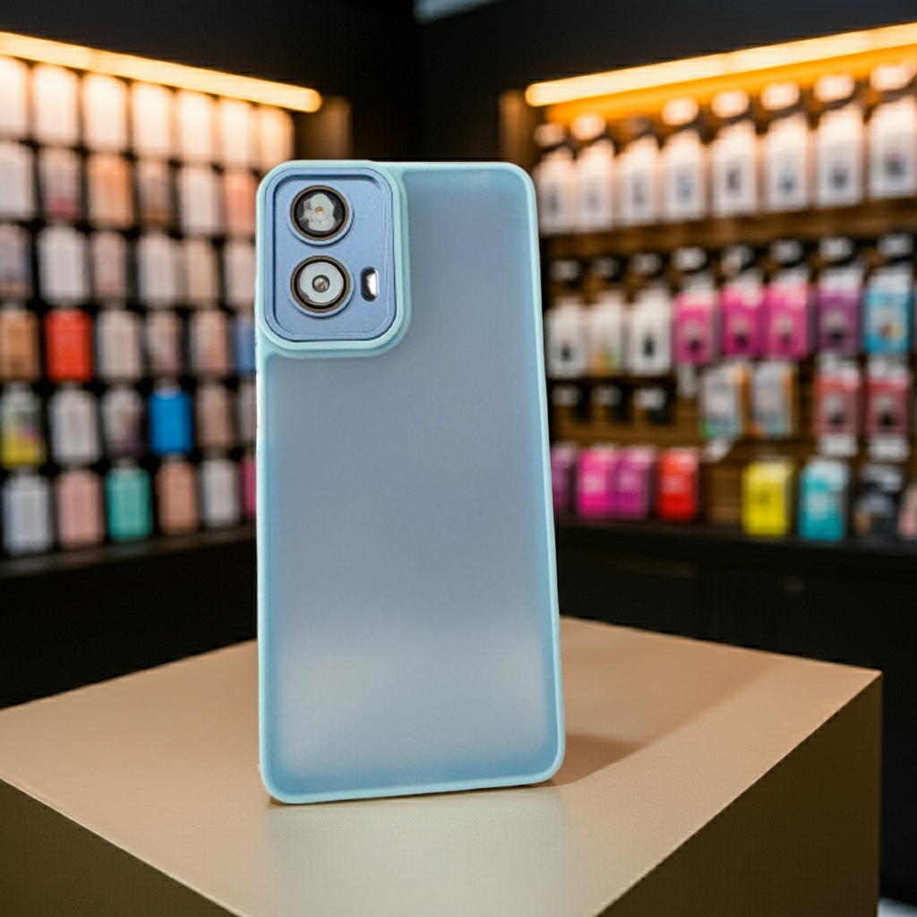 Cover semitrasparente Motorola G04 G24 E14 - Stile e protezione per il tuo smartphone - MOKO