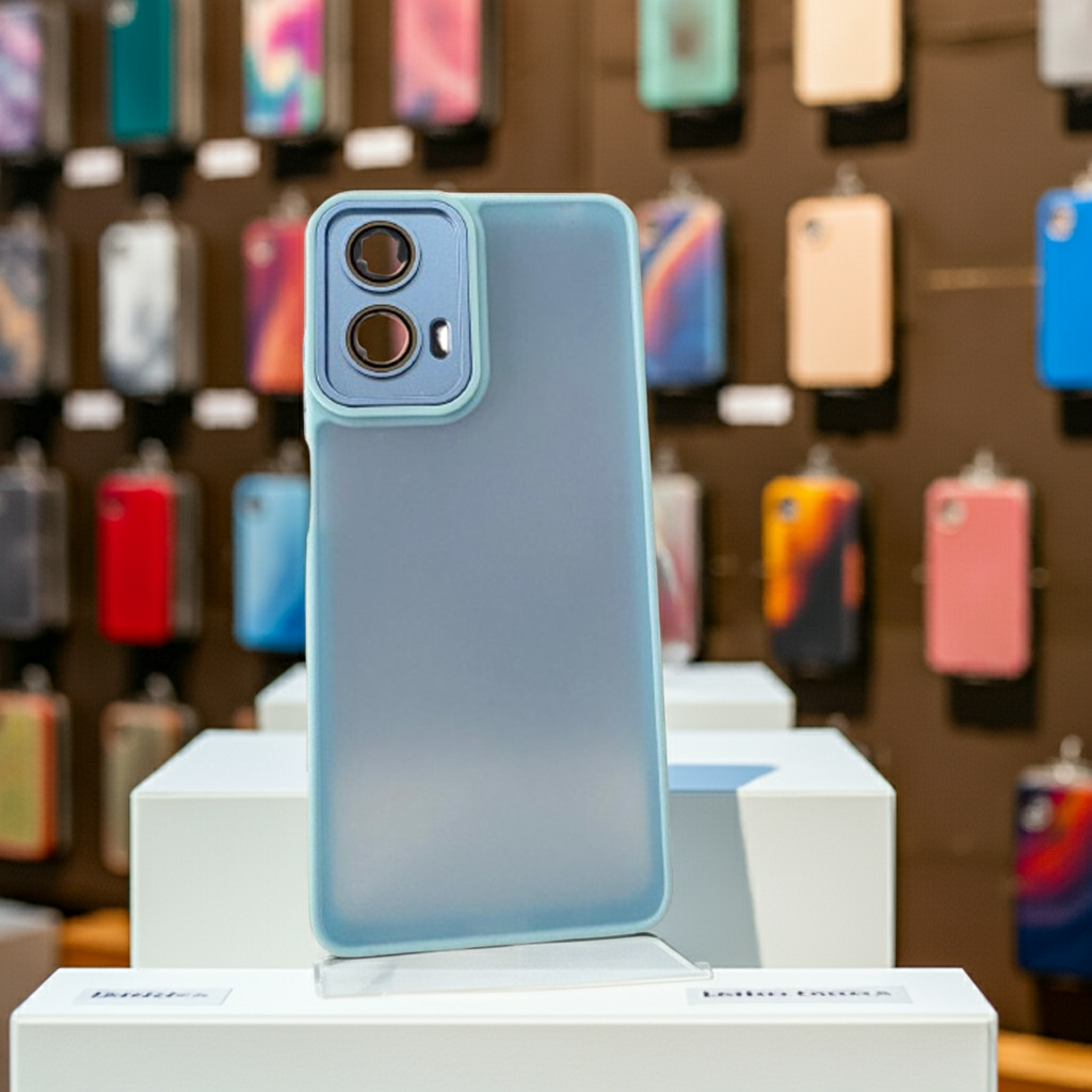 Cover semitrasparente Motorola G04 G24 E14 - Stile e protezione per il tuo smartphone - MOKO