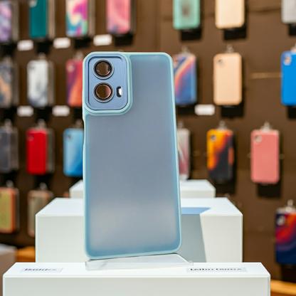 Cover semitrasparente Motorola G04 G24 E14 - Stile e protezione per il tuo smartphone - MOKO