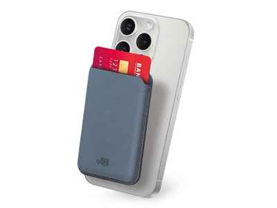 Portafoglio Magnetico Jeans Azzurro - Stile e Praticità - MOKO