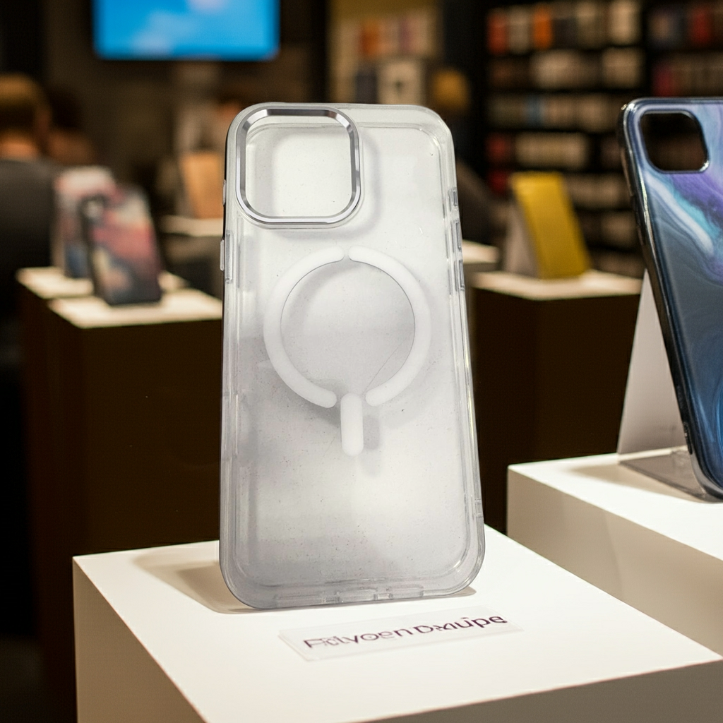 Cover trasparente iPhone 16 Pro Max MagSafe - Bianco - MOKO