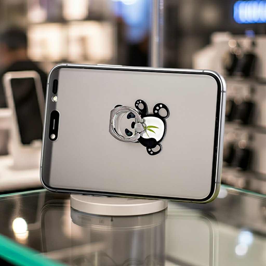 Anello smartphone Panda - Stile e Funzionalità per il Tuo Dispositivo - MOKO