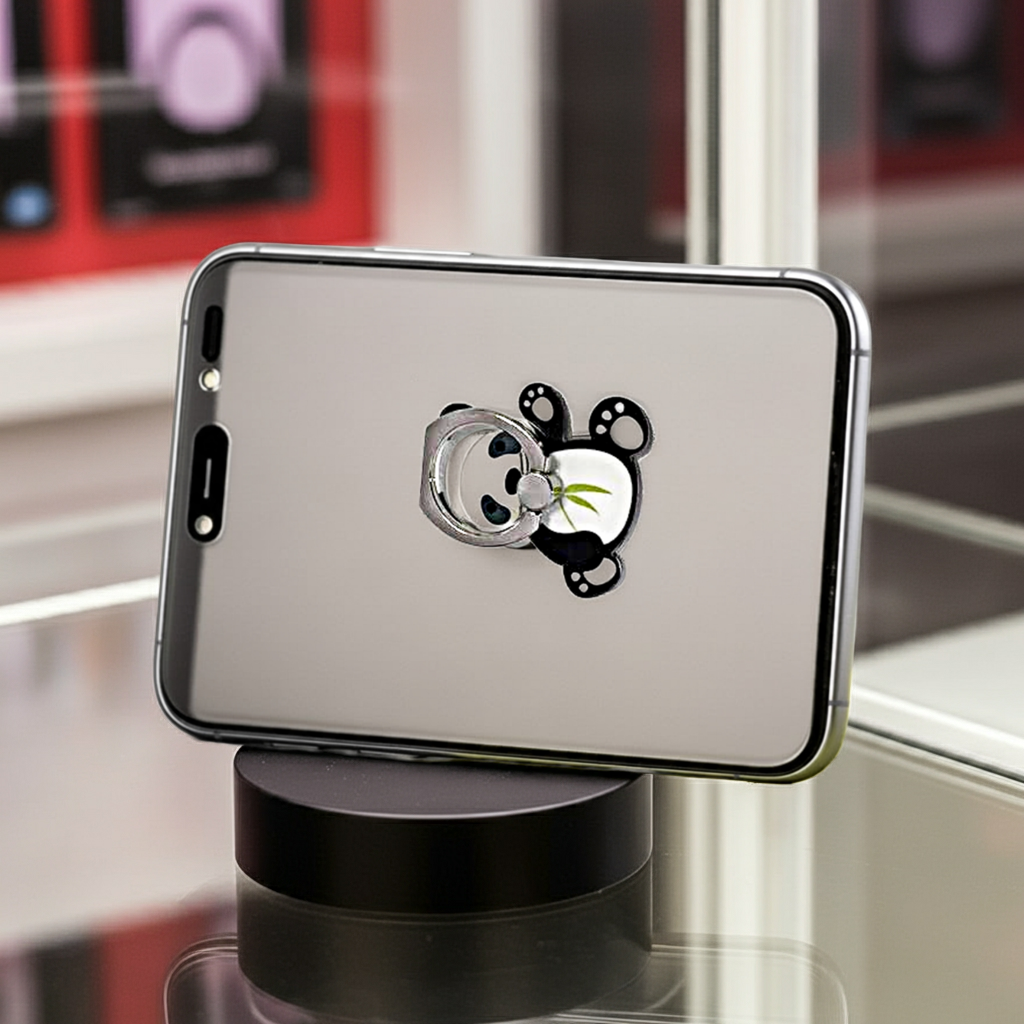 Anello smartphone Panda - Stile e Funzionalità per il Tuo Dispositivo - MOKO