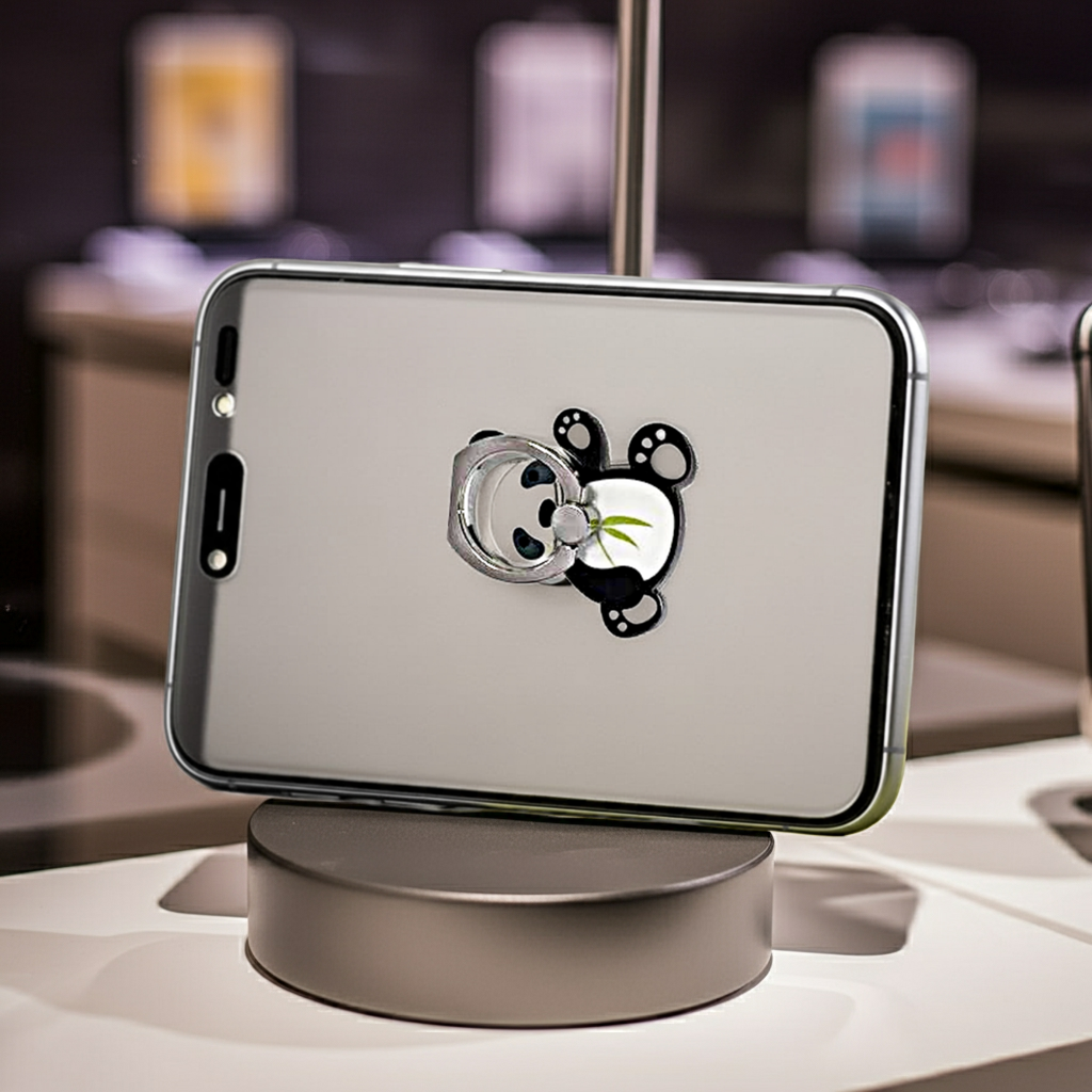 Anello smartphone Panda - Stile e Funzionalità per il Tuo Dispositivo - MOKO