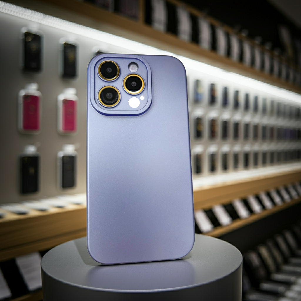 Cover colorata Iphone 15 Pro Max- Lilla - MOKO