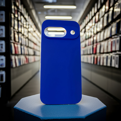 Cover Google Pixel 9 blu acceso - Protezione colorata e stile elegante - MOKO