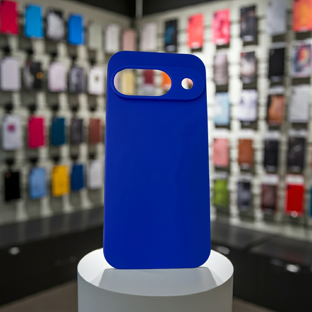 Cover Google Pixel 9 blu acceso - Protezione colorata e stile elegante - MOKO