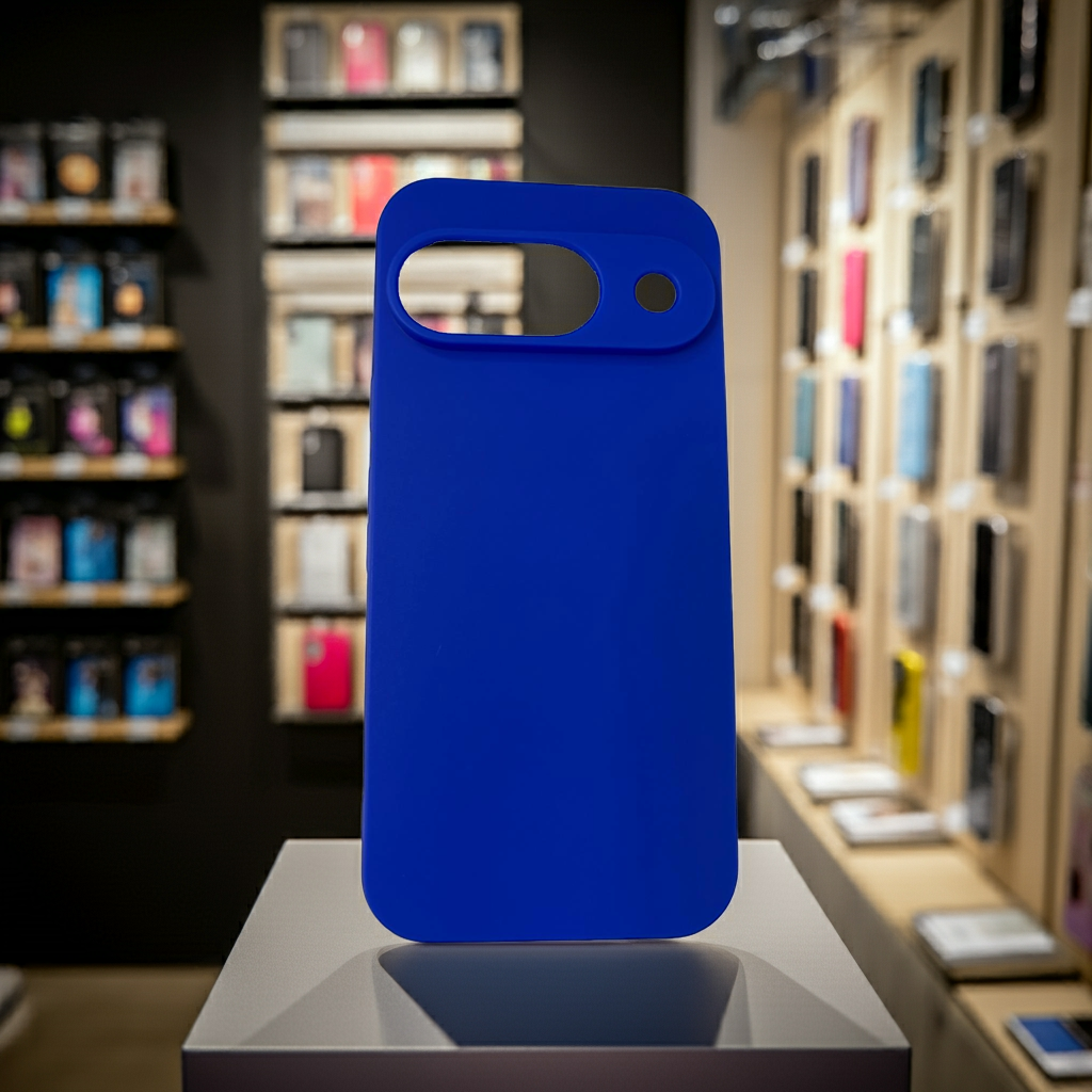 Cover Google Pixel 9 blu acceso - Protezione colorata e stile elegante - MOKO