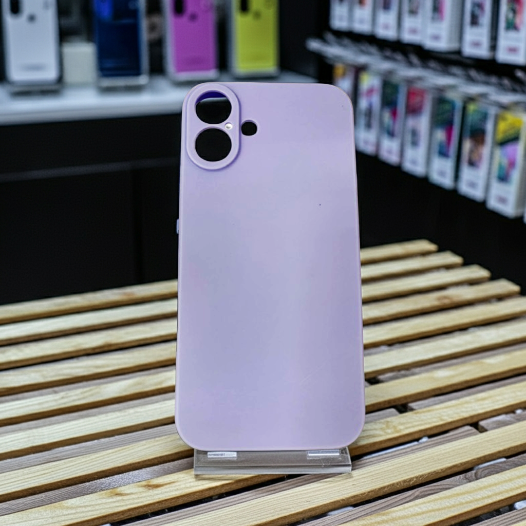 Cover colorata iPhone 16 Plus lilla - Stile e protezione unmatched - MOKO