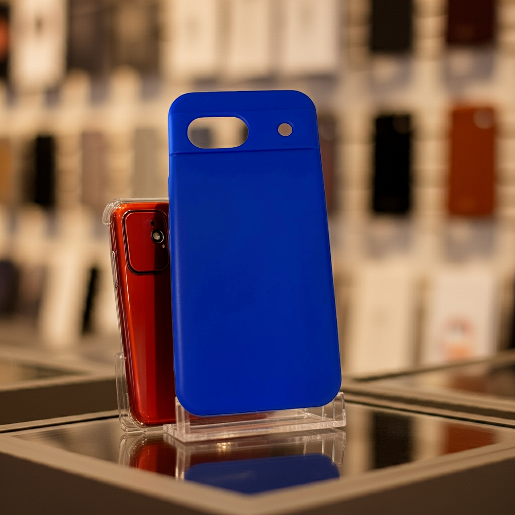 Cover colorata Google Pixel 8 A- blu acceso - MOKO