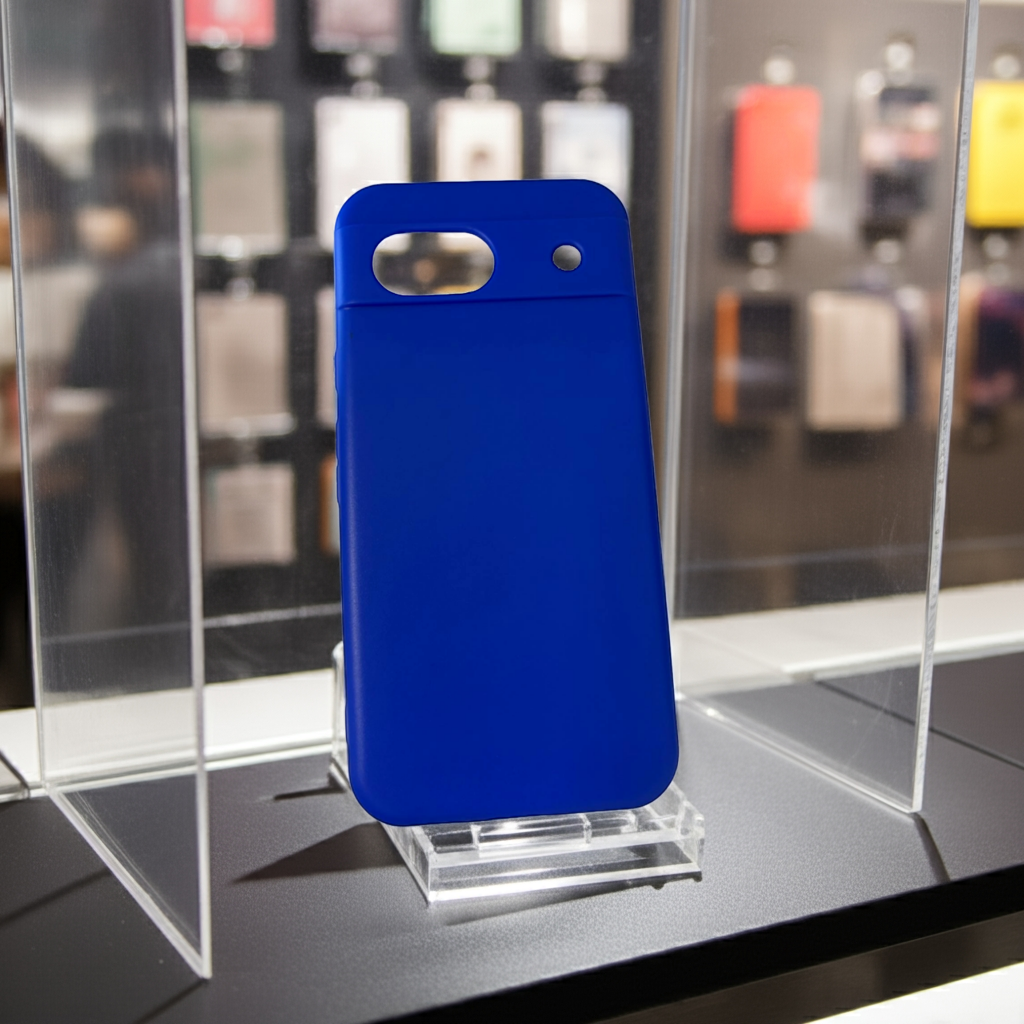 Cover colorata Google Pixel 8 A- blu acceso - MOKO