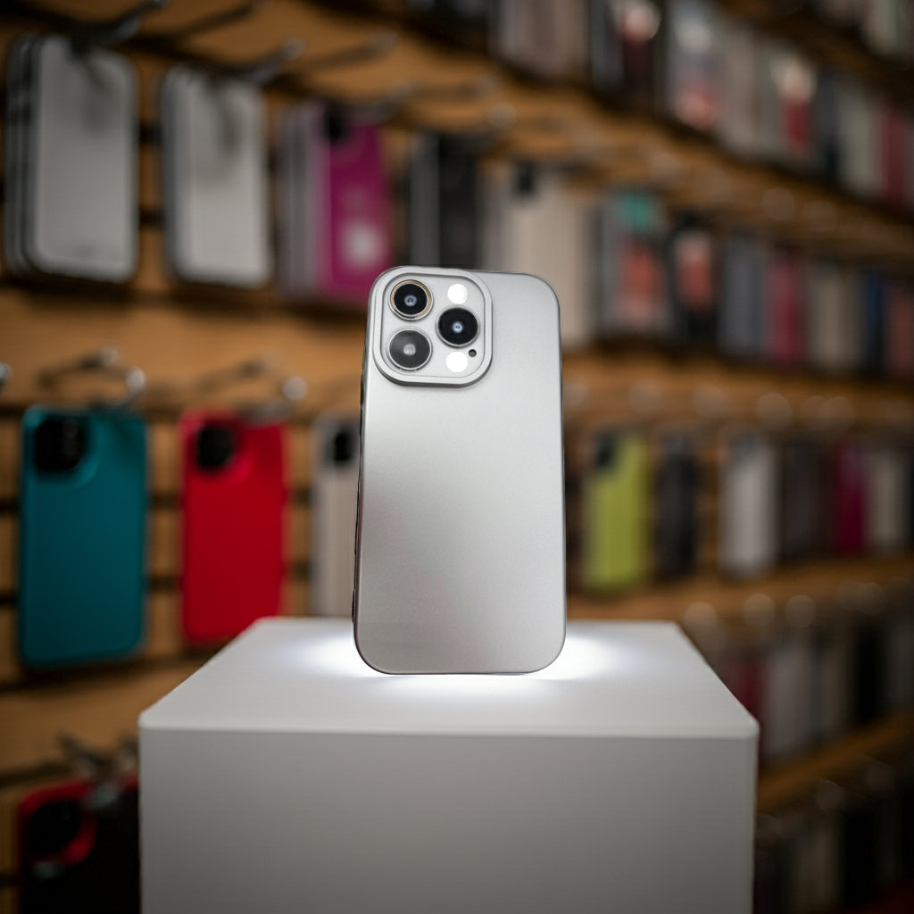 Cover colorata Iphone 14 Pro argento - MOKO