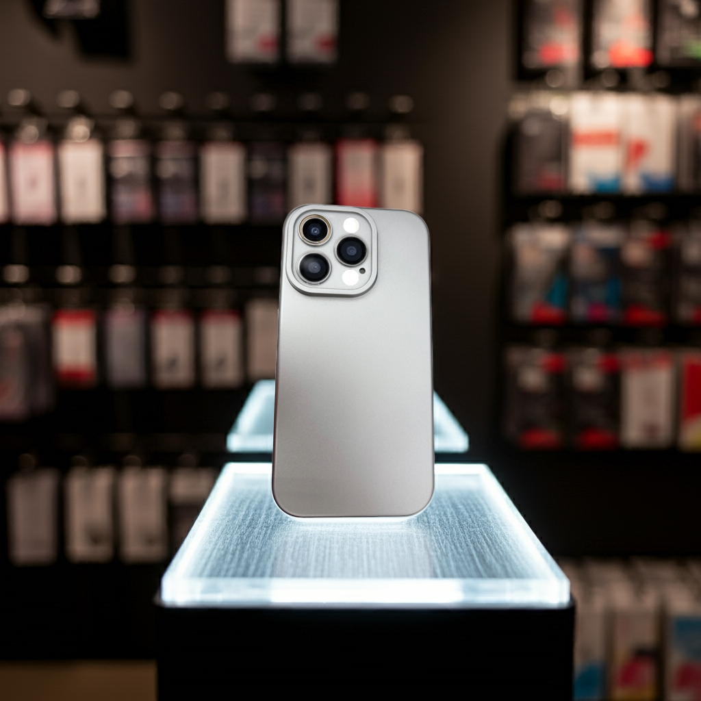 Cover colorata Iphone 14 Pro argento - MOKO