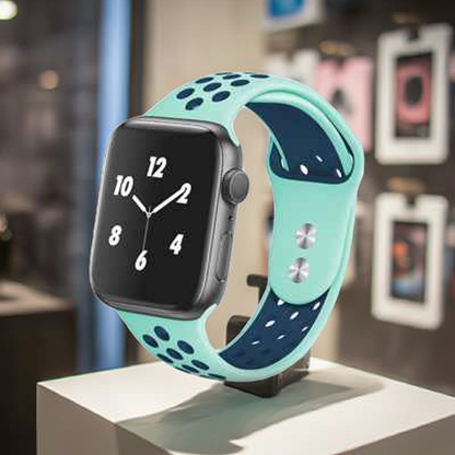 Cinturino smartwatch turchese blu: Comfort e Stile per il tuo Orologio - MOKO