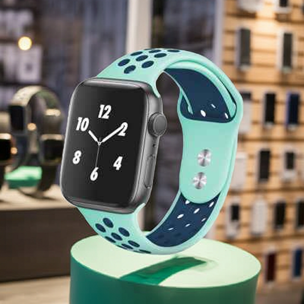 Cinturino smartwatch turchese blu: Comfort e Stile per il tuo Orologio - MOKO