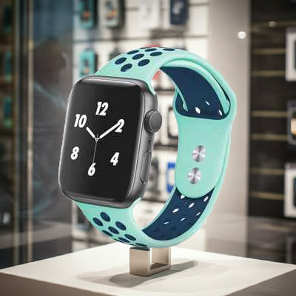 Cinturino smartwatch turchese blu: Comfort e Stile per il tuo Orologio - MOKO