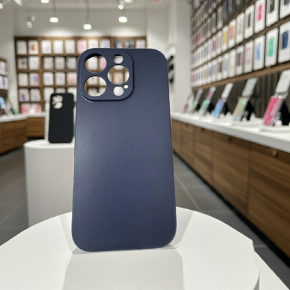 Cover colorata Iphone 16 Pro Max blu scuro - MOKO