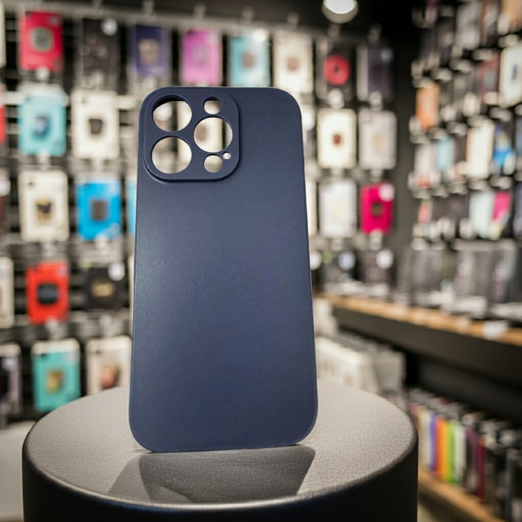 Cover colorata Iphone 16 Pro Max blu scuro - MOKO