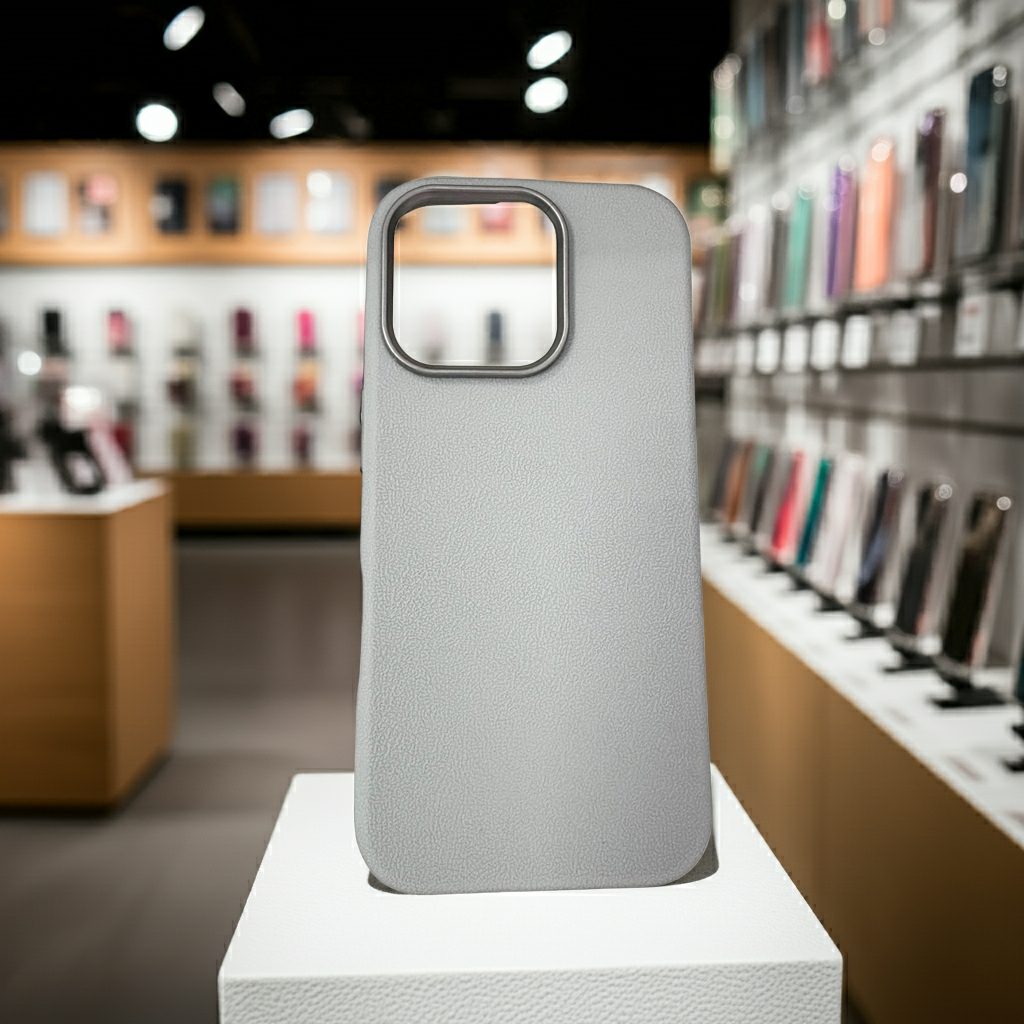 Cover colorata Iphone 16 Pro- grigio chiaro - MOKO