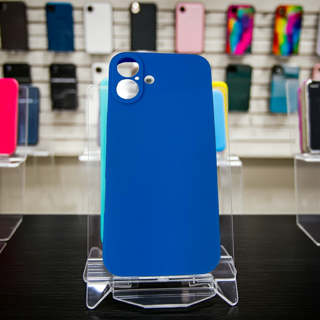 Cover colorata Iphone 16 Plus blu - MOKO