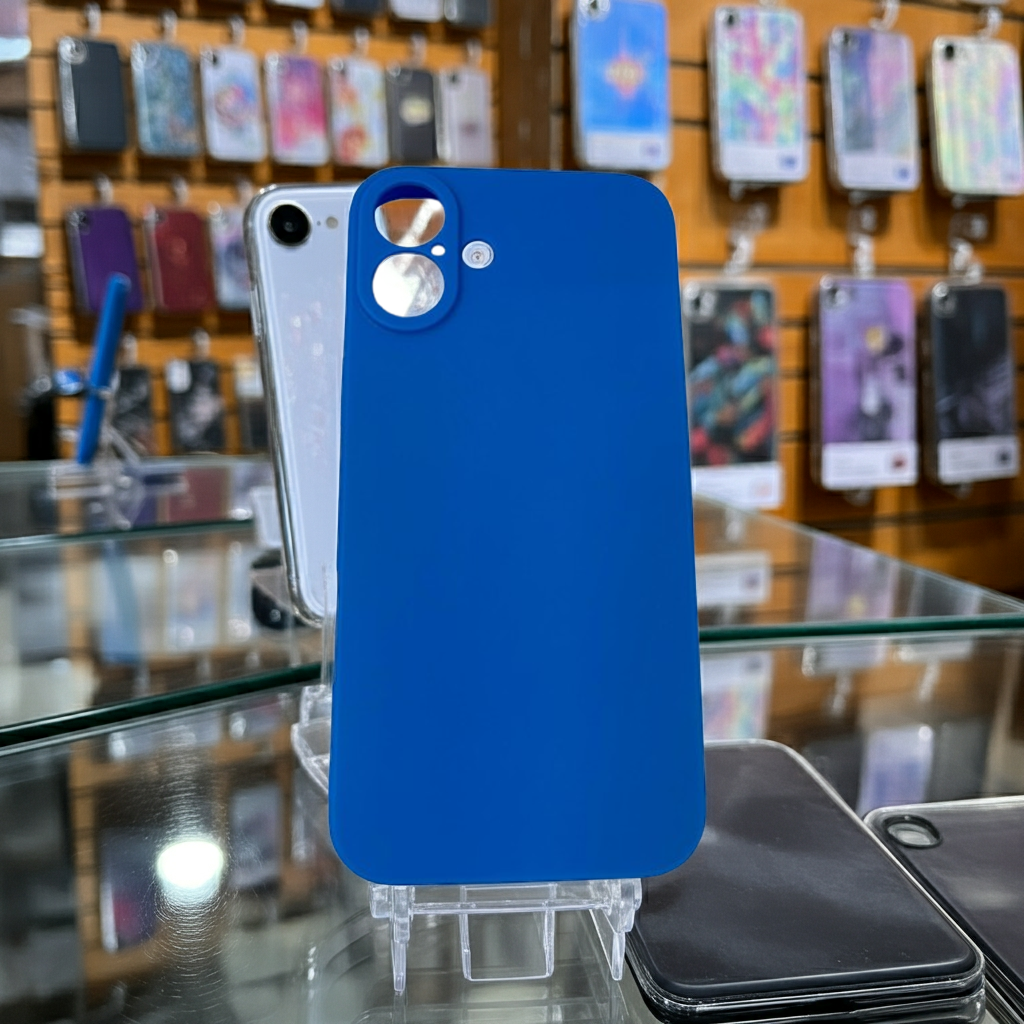 Cover colorata Iphone 16 Plus blu - MOKO