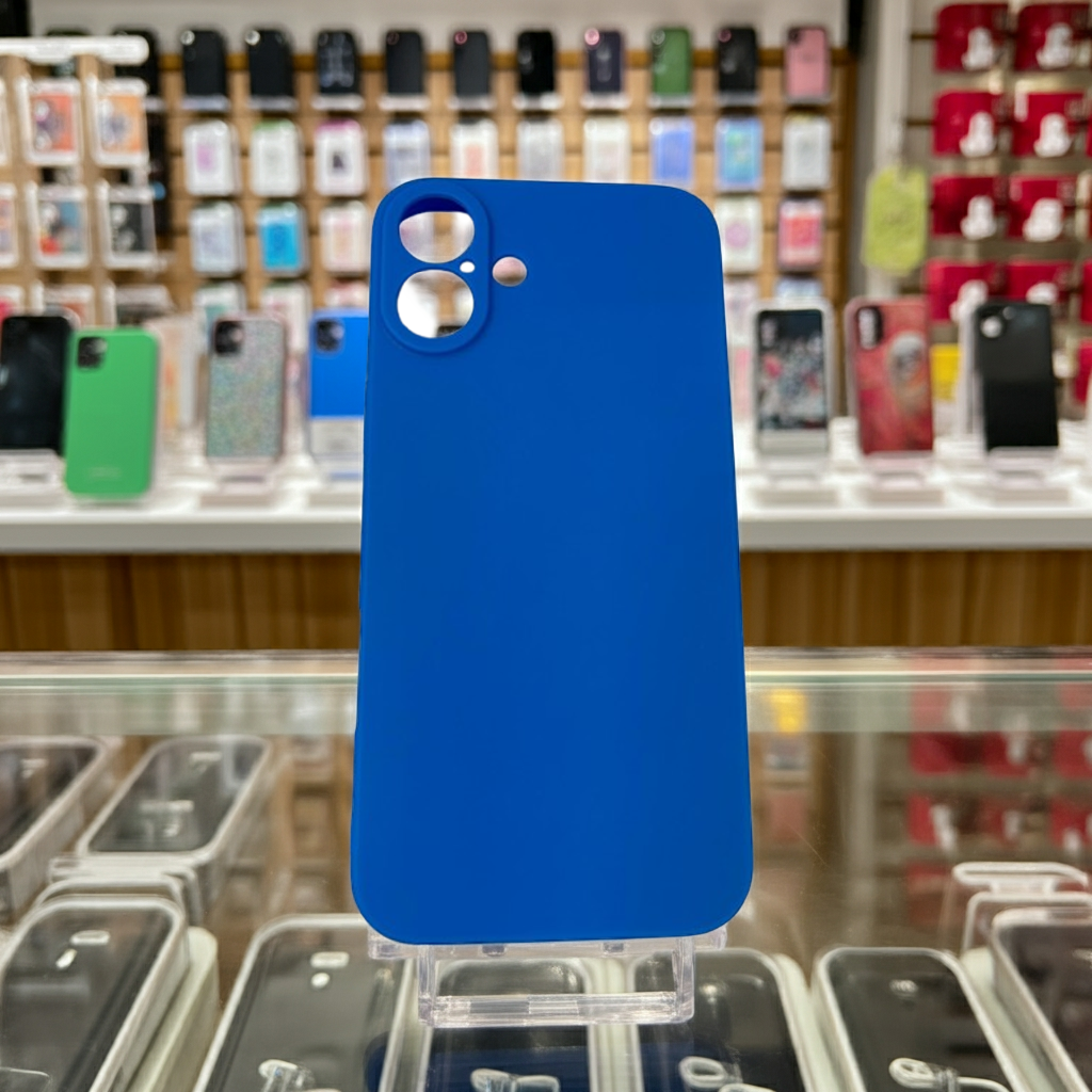 Cover colorata Iphone 16 Plus blu - MOKO