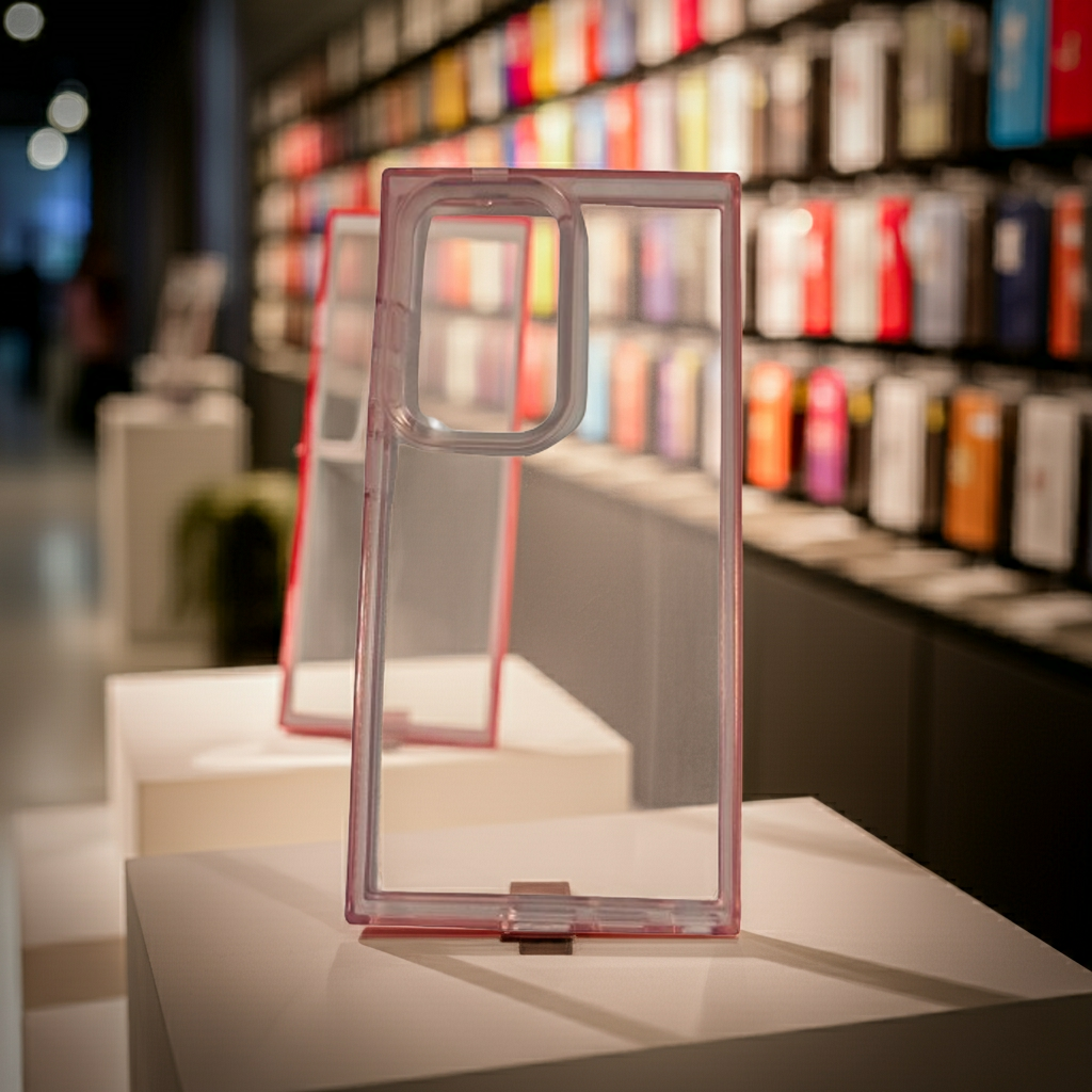 Cover trasparente Samsung Galaxy S24 ultra rosa - MOKO