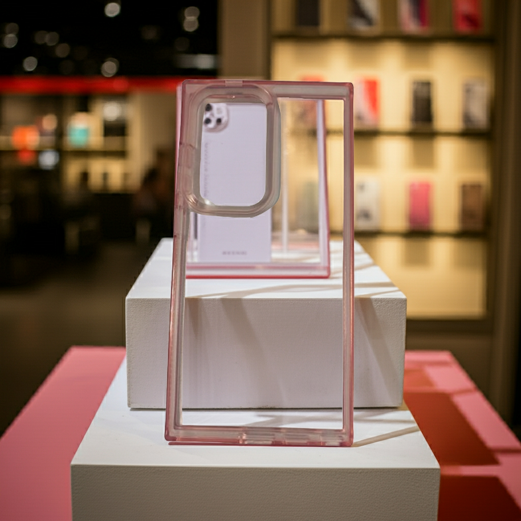 Cover trasparente Samsung Galaxy S24 ultra rosa - MOKO